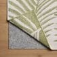 Loloi Easton Ivory and Green 6"7" x 9"4" Indoor/Outdoor Area Rug, , large