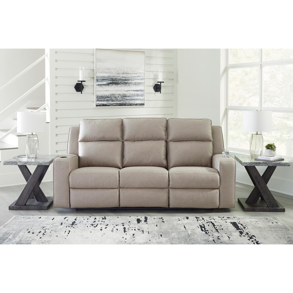 Ashley Lavenhorne Manual Sofa in Pebble, , large