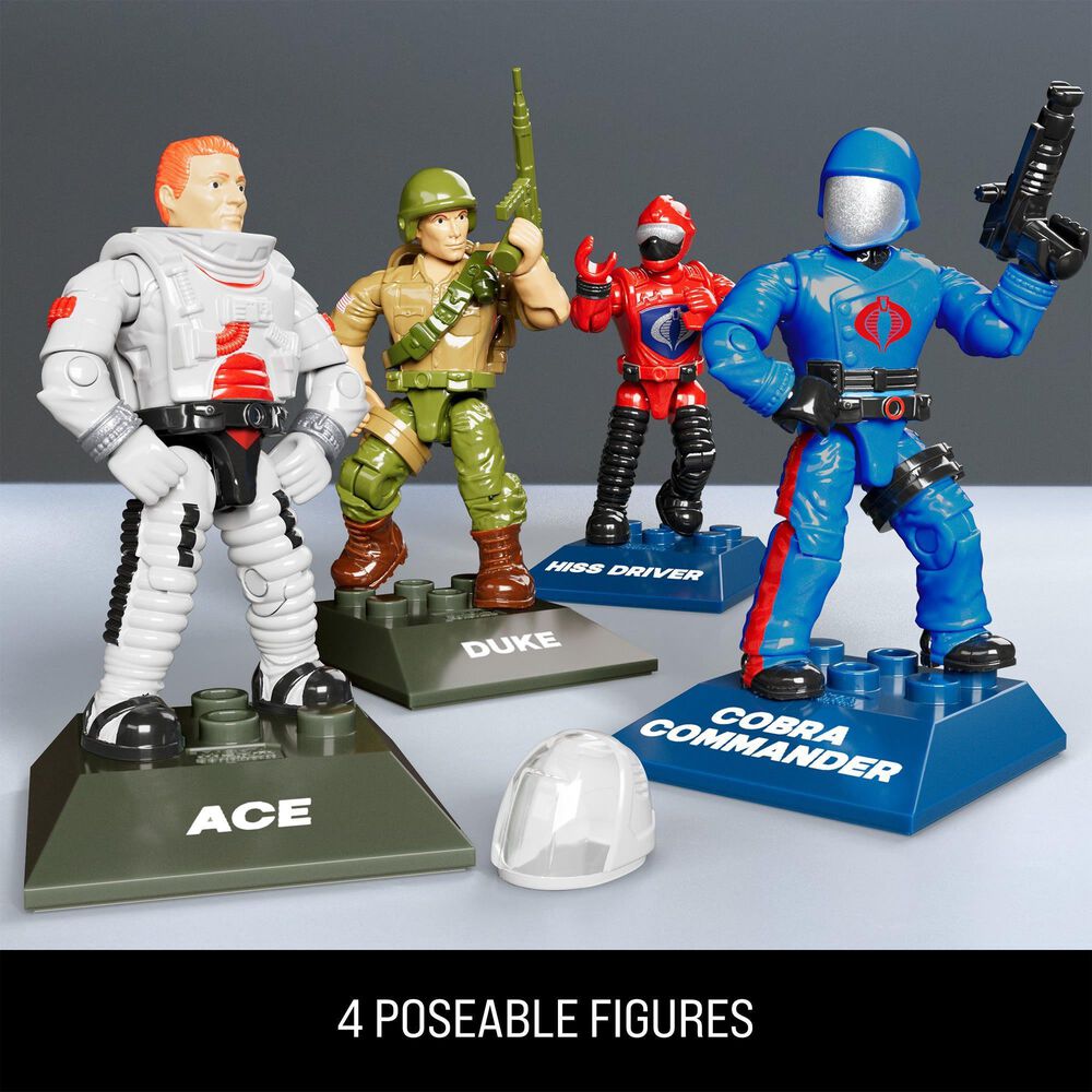 Mattel G.I. Joe Skystriker versus Cobra H.I.S.S. Building Set in Multicolor, , large