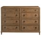 Universal Furniture Griffith Park 5-Piece Queen Panel Bedroom Set in Sienna, , large