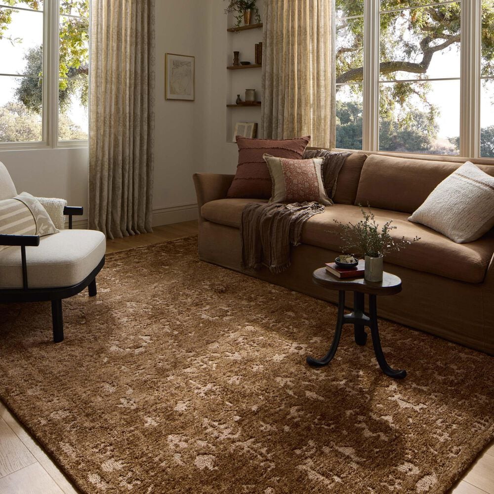 Loloi Percival Mocha and Sand 8&#39;6&quot; x 12&#39; Area Rug, , large