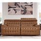 Ashley 2-Piece Power Reclining Symmetrical Sectional Loveseat in Chocolate, , large