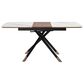 Blue River Alora Extendable Dining Table in Black, Copper, Light Grey and Walnut - Table Only, , large