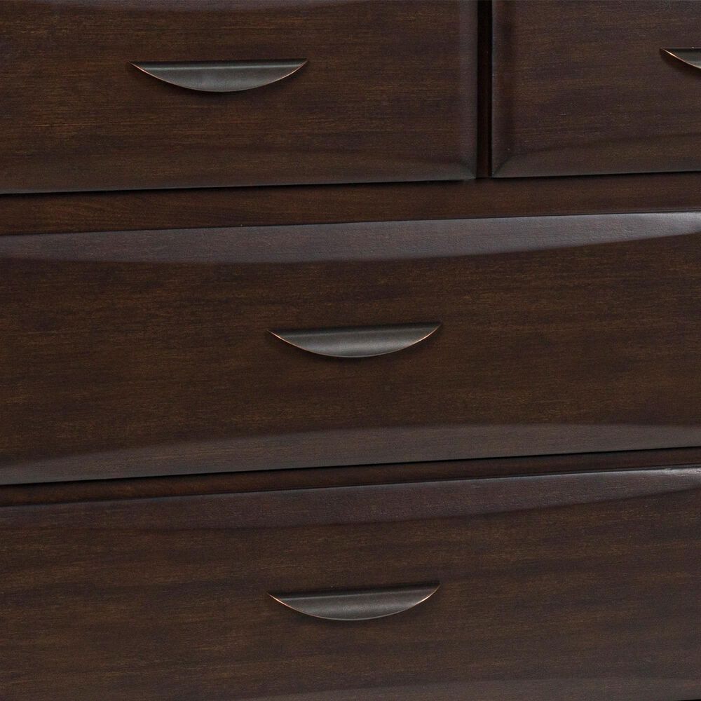 Ashley Vanmore 3-Piece California King Storage Bedroom Set in Dark Brown, , large