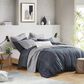 Hampton Park Anders 3-Piece Full/Queen Duvet Set in Charcoal, , large