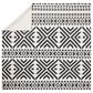 Peking Handicraft Queen Ranch 3-Piece King Quilt Set in Black and White, , large