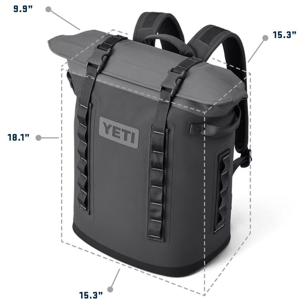 YETI Hopper M20 Backpack Soft Cooler in Firefly Yellow, , large