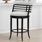 Armen Living Telia Swivel  Counter  Stool in Ivory, , large
