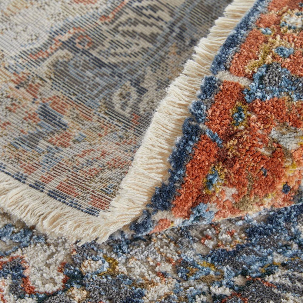 Feizy Kaia 5&#39; x 7&#39;9&quot; Navy and Blue Area Rug, , large