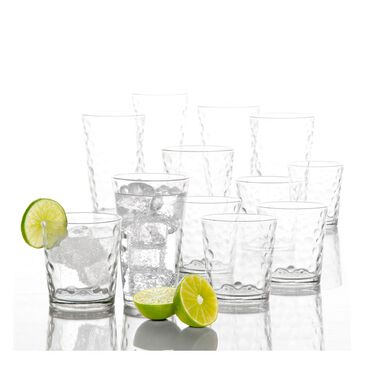 Gibson Home 16pc Bubble Drinkware set, , large