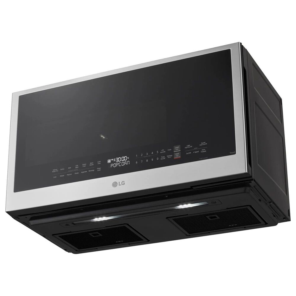 LG 2 Cu. Ft. Over-The-Range Microwave Oven in PrintProof Stainless Steel, , large