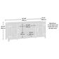 Sauder 63" Entertainment Credenza in Rustic Cedar, , large