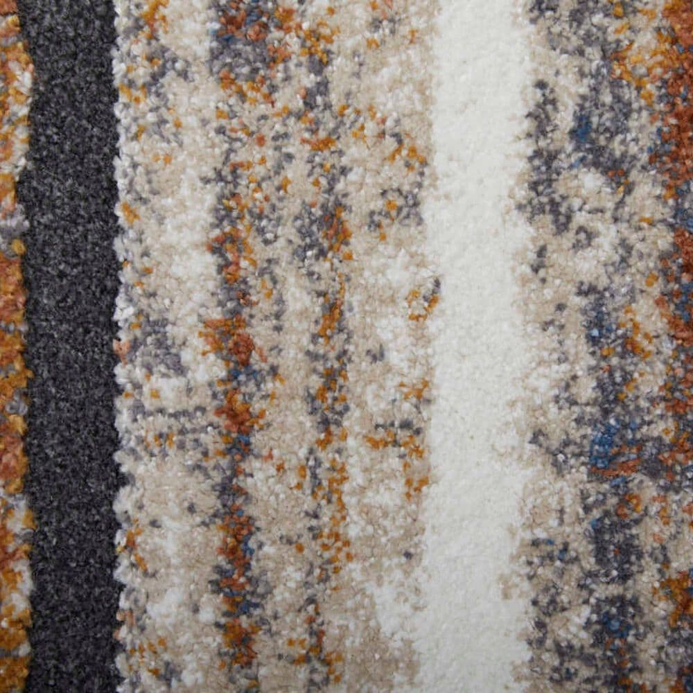 Feizy Gilmore 39MQF 2&#39;6&quot; x 8&#39; Ivory and Multicolor Runner, , large