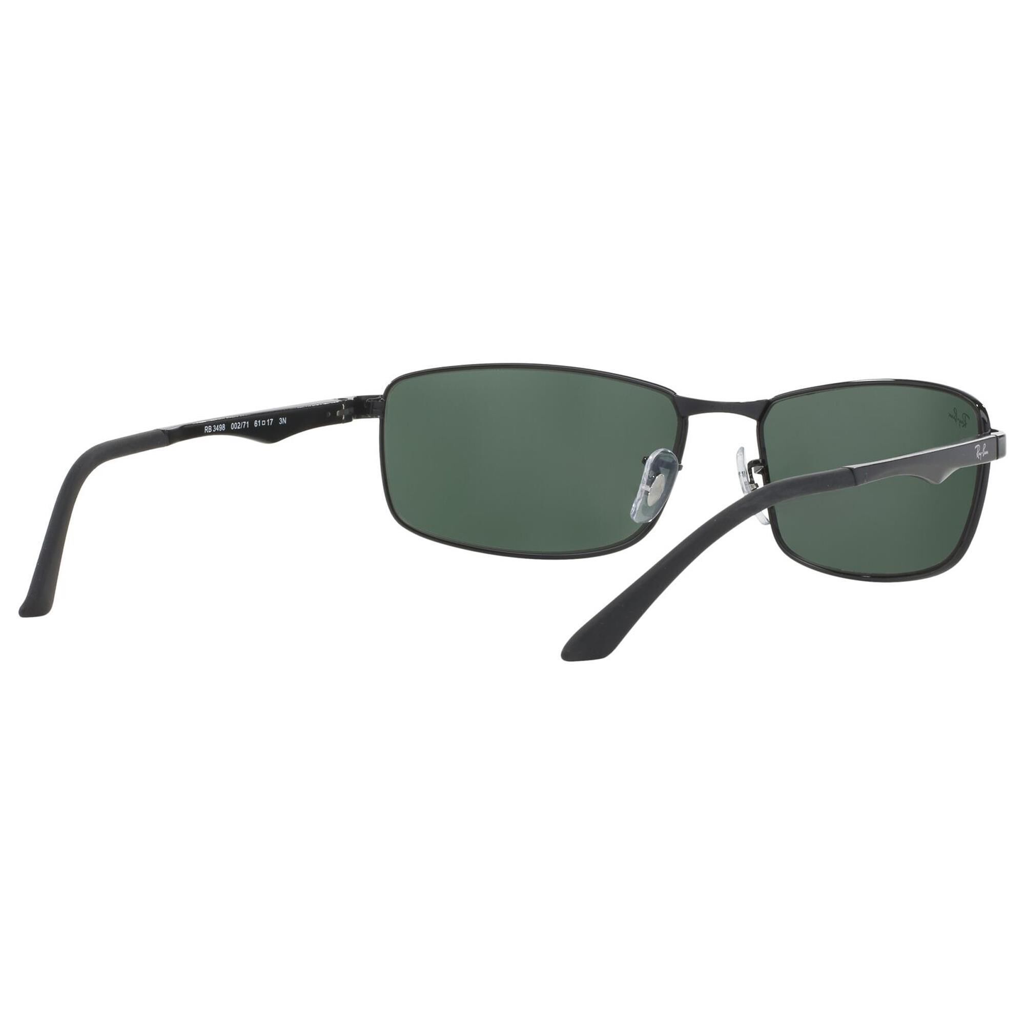 Rayban Glasses Sunglasses with Green Lenses in Polished Black