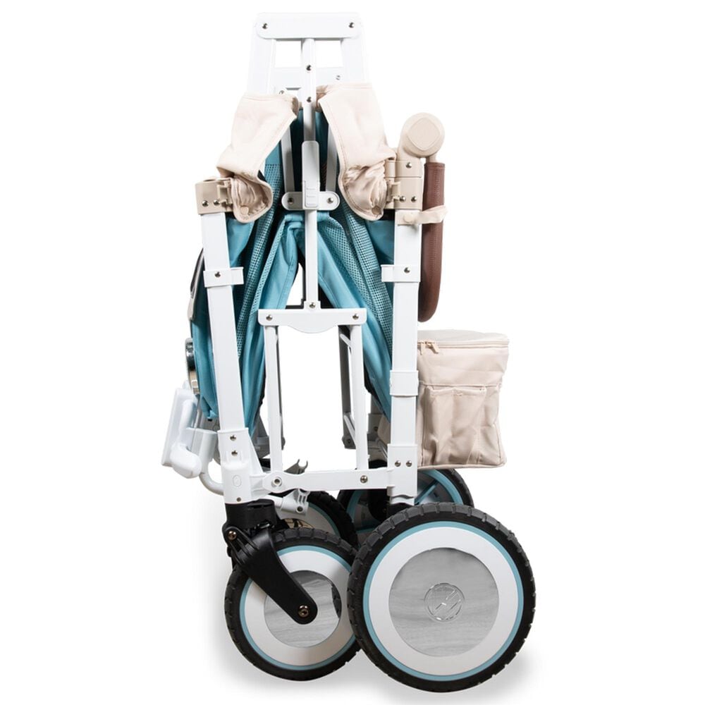 Wonderfold Volkswagen 2-Seater Stroller Wagon in Bondi Blue, , large