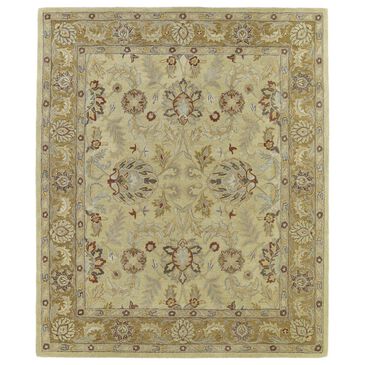 Kaleen Rugs Solomon 10" x 14" Camel, Mint Green, Seafoam, Terracotta and Ivory Area Rug, , large