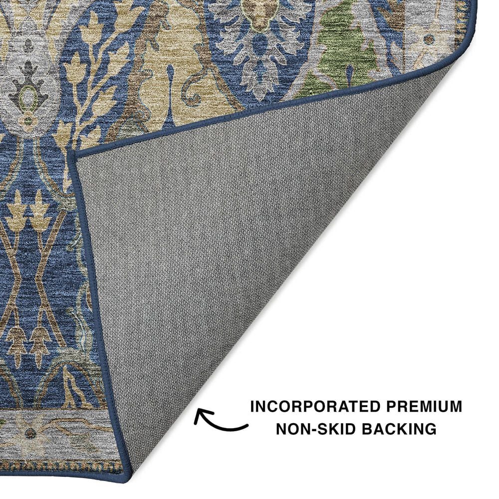 Dalyn Rug Company Hatay 3&#39; x 5&#39; Navy Area Rug, , large
