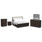 Mayberry Hill Sylvie 5-Piece King Bedroom Set in Dark Brown, , large