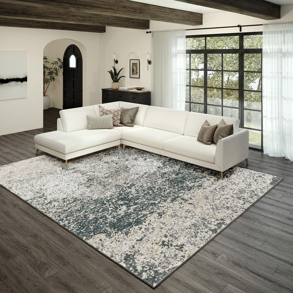 Dalyn Rug Company Winslow 8&#39; x 10&#39; Graphite Indoor/Outdoor Area Rug, , large