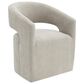 Furniture of America Rivena Modern Arm Chair with Casters in Taupe, , large