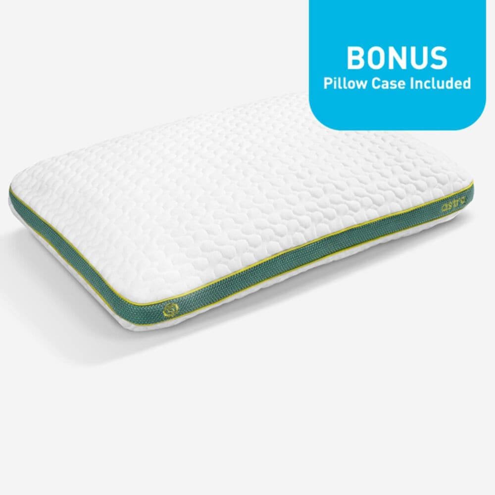 Bedgear Astro Kids Pillow with Pillowcase in White, , large