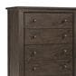 Eastern Shore Taylor 5-Drawer Chest in River Rock, , large