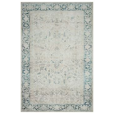 Magnolia Home Lenna LEA-06 5" x 7"6" Natural and Denim Area Rug, , large