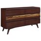 Natural Bamboo Furnishings Six Drawer Double Dresser in Sable, , large