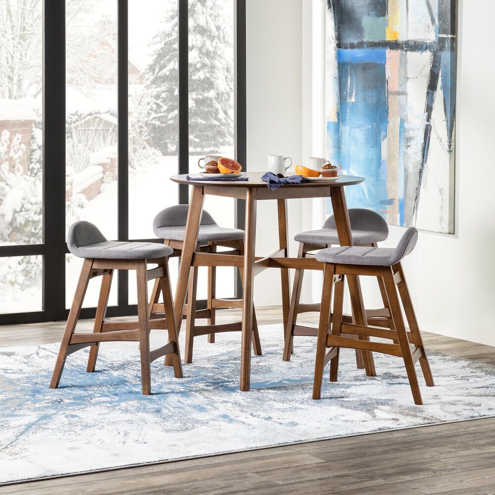 Feizy Gaspar 8&#39; x 11&#39; White and Gray Area Rug, , large