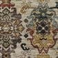 Dalyn Rug Company Silk Road Black, Ivory, Gold, Copper, Blush, Aloe and Wheat 2"6" x 3"10" Area Rug, , large