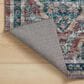 Rifle Paper Co. x Loloi Courtyard 8"6" x 11"6" Chateau Red Area Rug, , large