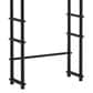 HOMLUX Turn-N-Tube 3-Shelf Over The Toilet Storage Space Saver in Espresso and Black, , large