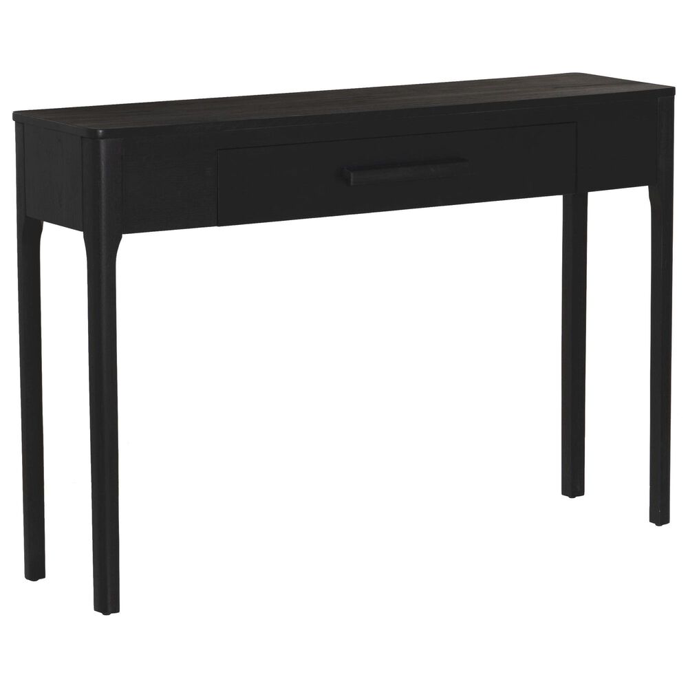 Linon Home Decor Wilcox Console Table in Black, , large