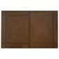 Linon Home Decor Callahan Dining Table with Leaf in Brown - Table Only, , large