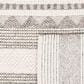 Safavieh Natura Transitional 6" x 9" Grey and Ivory Area Rug, , large