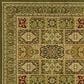 Safavieh Lyndhurst 6" x 9" Multicolor and Green Area Rug, , large