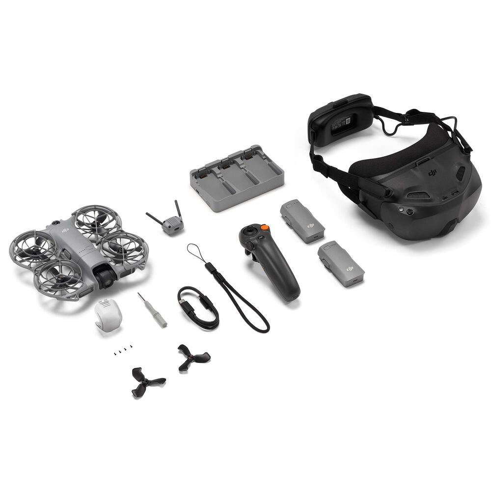 DJI Neo 2 Drone Fly More Combo with RC Motion 3 Remote in Gray, , large