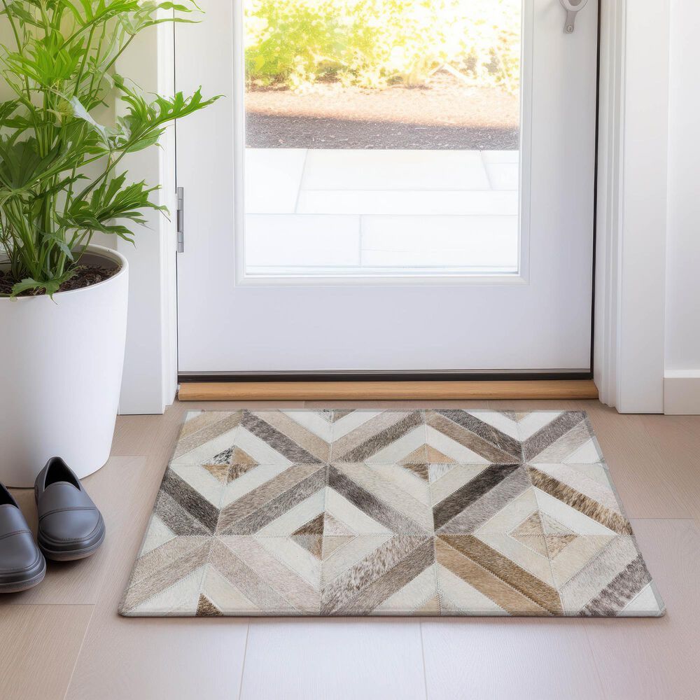 Dalyn Rug Company Bozeman BM7 Gray 2&#39;6&quot; x 3&#39;10&quot; Area Rug, , large