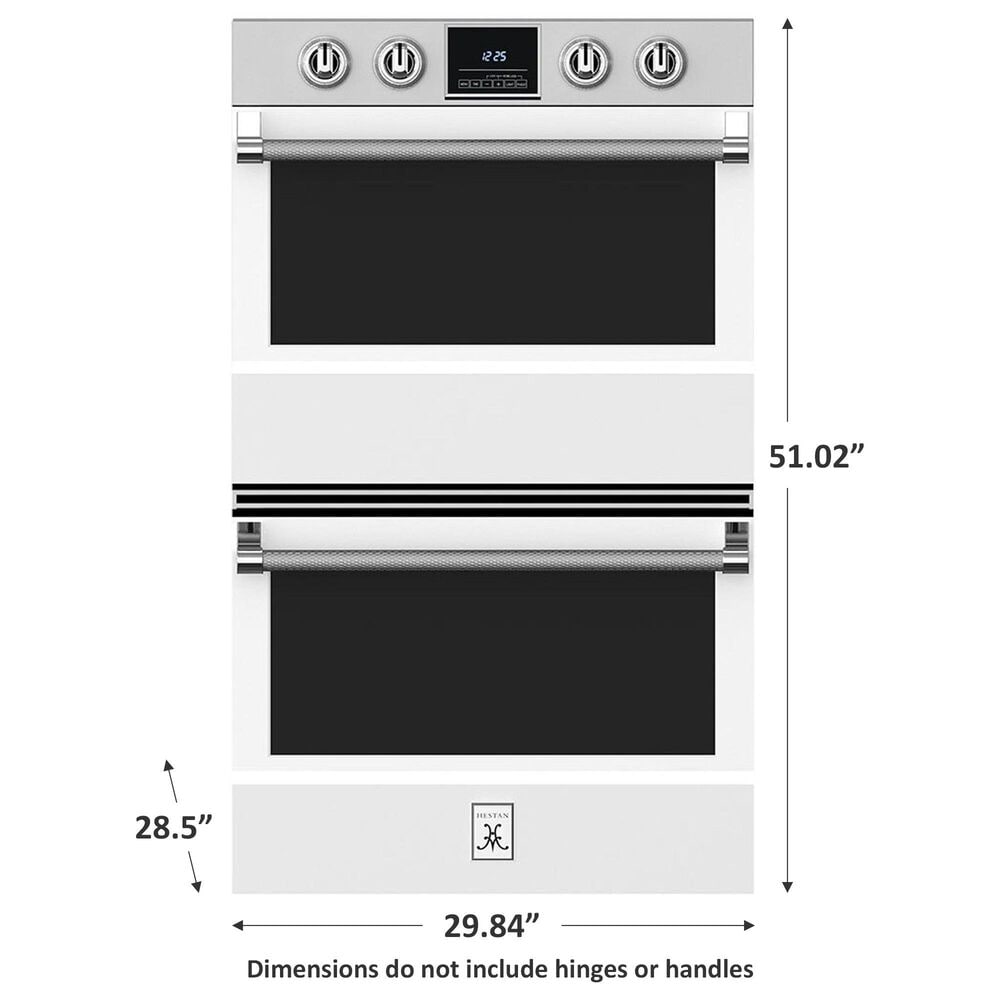 Hestan 30&quot; Double Electric Wall Oven with Convection and TwinVection in Froth, , large