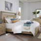 Riva Ridge Modern Loft Queen Panel Bed in Khaki, , large
