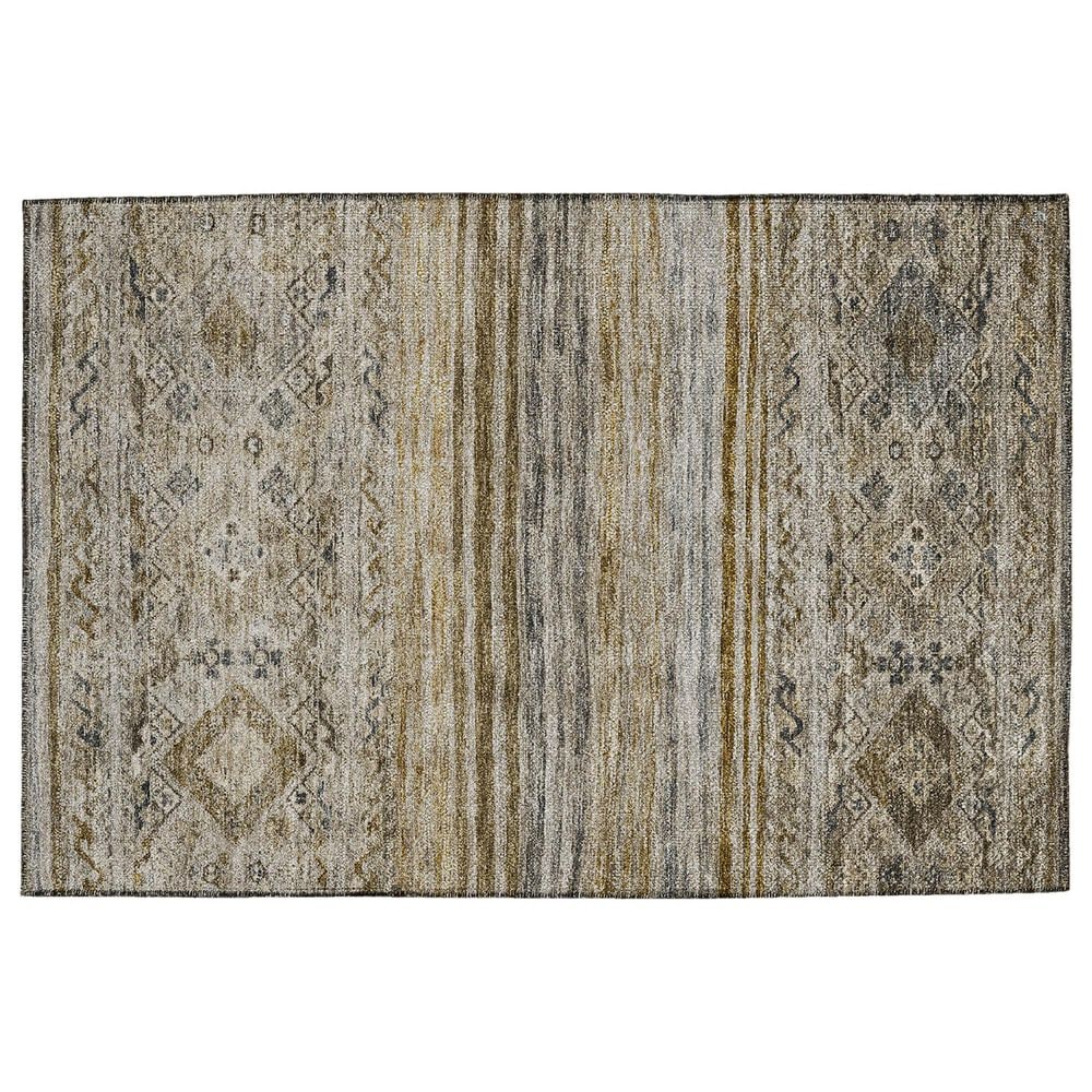 Dalyn Rug Company Karaj KJ4 2"6" x 3"10" Brown Indoor/Outdoor Area Rug, , large