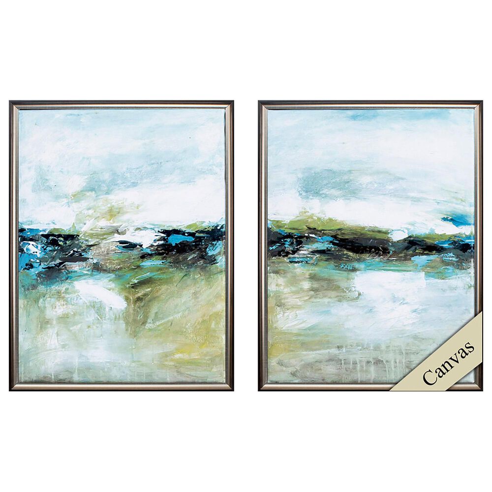 Propac Cool Before Warmth Wall Art in Green (Set of 2), , large