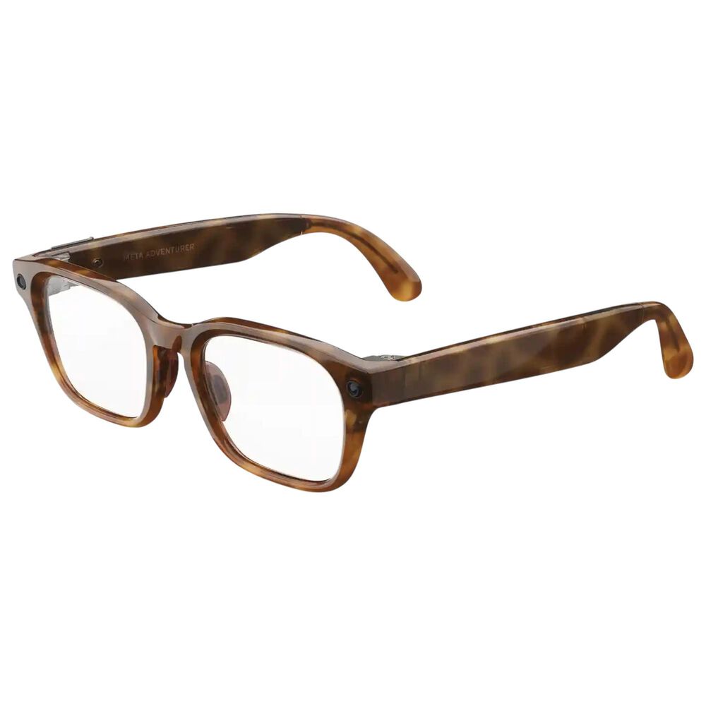 Meta Adventurer Glasses with Clear Lens in Classic Tortoise, , large