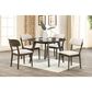 New Heritage Design Rex Counter Dining Chair Only in Walnut, , large