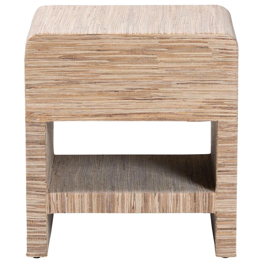 Baxton Studio Callan 1-Drawer Nightstand in Natural, , large