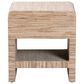 Baxton Studio Callan 1-Drawer Nightstand in Natural, , large
