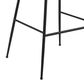 Zuo Modern Byron Barstool in White and Black, , large
