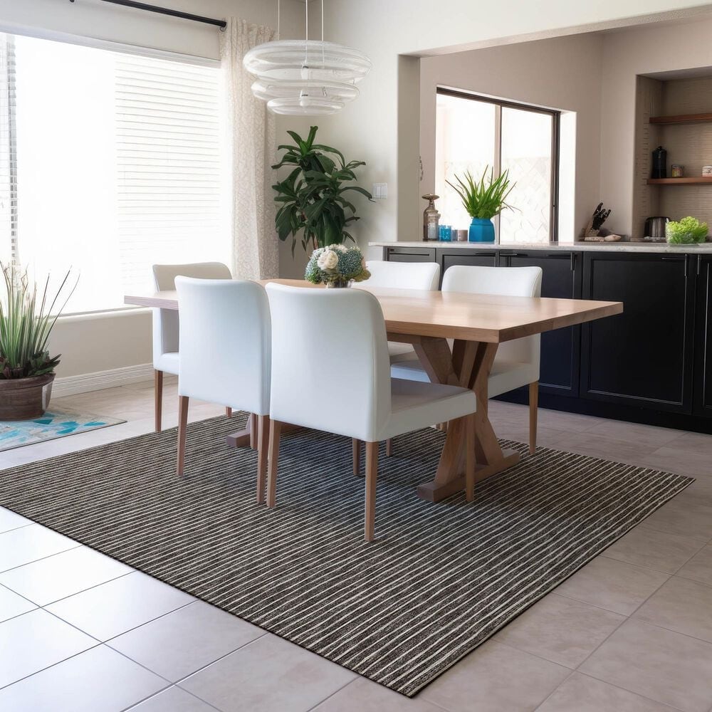 Dalyn Rug Company Laidley 9&#39; x 12&#39; Chocolate Indoor/Outdoor Area Rug, , large