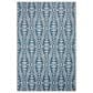 Dalyn Rug Company Sedona Southwestern 6" Round Indigo Indoor/Outdoor Area Performance Rug, , large