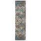 Safavieh Monaco MNC225E-210 2"2" x 10" Grey/Light Blue Runner, , large